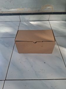 kardus  uk 10x10x20cm/box karton corugated die cut e-flute/box kardus packing/box sovenir/box kado ulang tahun