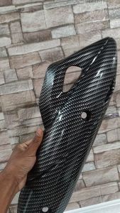 (3pcs) PCX150 FILTER RADIATOR KNALPOT CARBON ORIGINAL HONDA