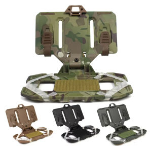 BOOIU Chiến Thuật Molle Gấp Gọn Bảng Điều Hướng Quân Sự Airsoft CS Bảng Điều Khiển Điện Thoại Di Động Giá Đỡ Gắn Phụ Kiện Cho Các Hoạt Động Ngoài Trời
