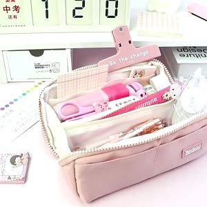 Kotak Pensil Korea Style Muat Banyak: Organizer Bag Premium