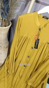 Gamis Rayon Twill Muslim: Bahan Nyaman & Desain Fashion