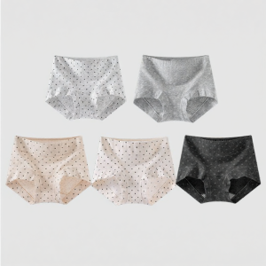 MiiOW | Floral Patterned Anti-Bacterial Cotton Briefs Panties