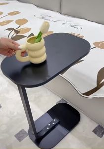 Minimalist coffee table luxurious sofa side table bedroom bedside table household portable mini table