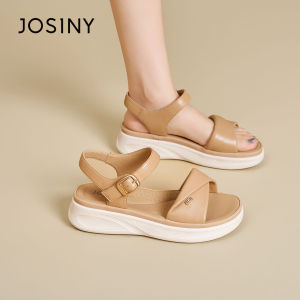 Josiny | New Summer Simple Style Durable Comfortable Vintage Wedge Sandals