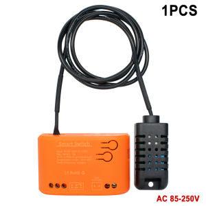 Smart Wifi Switch 10A Temperature Humidity Detecting Energy Metering Work With Google Alexa Smart-Life APP For Tuya