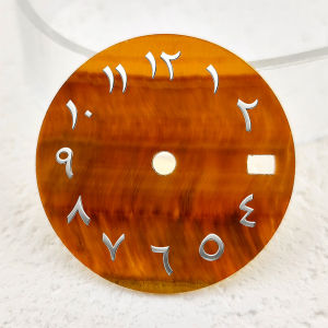 25.8mm Dial NH35 Dial Lazurite dial malachite Dial Tigers eye dial Natural Unique Stone cut by CNC machine fit NH35 movement