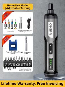 deli | Electric Automatic Multifunction Home Screwdriver Set