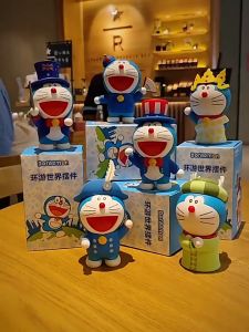 Mô hình Doraemon Doibear chính hãng chủ đề Doraemon vòng quanh thế giới Thái Thổ Nhĩ Kỳ Pháp Úc Trung Quốc Mỹ