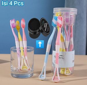 Sikat Gigi Dewasa 2 In Super Lembut Bisa Membersihkan Lidah Juga