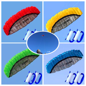 ว่าวกีฬาขนาดใหญ่ 250 ซม. ว่าวพลังสองสาย ของเล่นกลางแจ้ง ว่าวชายหาด บอร์ดว่าว ของเล่นว่าว ว่าวริปสต็อปไนลอน