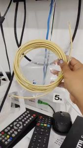 สายโทรศัพท์ เข้าหัวสำเร็จรูป ความยาว 2M. / 3M. / 5M. / 10M. / 20M.  RJ11 Telephone Cable