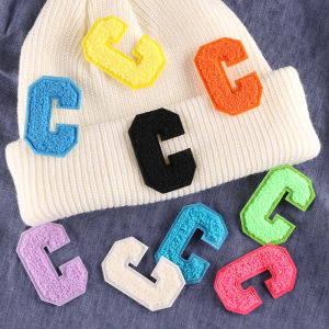 Various Colors Towel Embroidery Letters C Clothes Decoration Shoes and Hats Holes Fixing Sweater Patches Can Be Stitched All-Matching Cloth Sticker