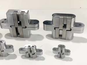 Hidden Concealed Cross Hinge For Foldable Table Cabinet Door Window Furniture Hardware