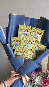 Sweet Cookie Bouquet - HALAL - Birthday Congrats Anniversary Love Famous Amos Cookies Surprise Gift