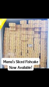 Mamas Sliced Fish Cake 1 kg 35.27oz 2100 kcal HACCP certified