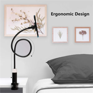 Magnetic Holder for MagSafe Adjustable Neck for Phone Holder Gooseneck Cell Phone Magnetic Holder for iPhone 15 14 13 12 Pro Max