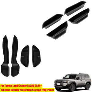 Cho Toyota Land Cruiser Prado 2024 250 J250 lc250 cửa xe bên hộp lưu trữ bên trong cửa tay vịn khay dạng Ngăn phụ kiện
