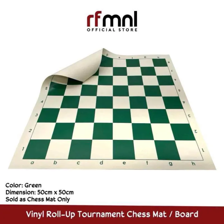 Vinyl Roll Type Chess Mat Only Verza Tournament Size | Lazada PH