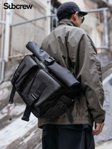 Subcrew | Functional Style Crossbody Bag Expandable Large Capacity Laptop Bag