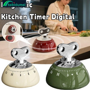 Kebidumei  Creative Kitchen Cooking Timer Digital Ma-gnetic Mini Timer Count Down Study Alarm 60 Minutes Timing Baking Cooking Reminder