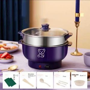[China Plug Without Adapter] SHUQUE | Mini Multi-functional Non-stick Electric Rice Cooker