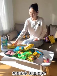 P 3 Tier Storage Rack Bookshelf Small Trolley Movable Multi-Layer Snack Storage Shelf Rack With Wheels 10149