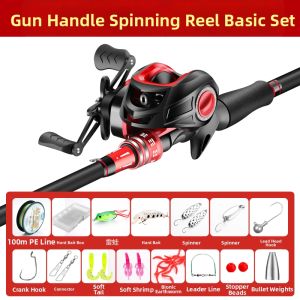 HEIZHU | Beginner Saltwater Fishing Set Fish Rod