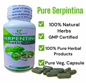 SERPENTINA CAPSULE 500mg Diabetics 100 Capsule