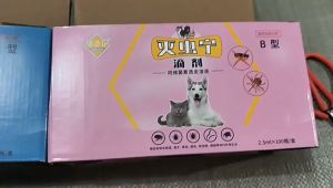 (10PCS)Ubat Kutu Kucing Cat Flea And Tick Treatment Medicine Ubat Kutu Kucing Medicine Flea Ticks Mites (1ML)
