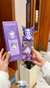 500ml Kuromi Bottle Kids Water Bottle Tritan Drinking HelloKitty MyMelody Cinnamoroll JudyHopps Sanrio Zootopia Botol Air Kanak-Kanak