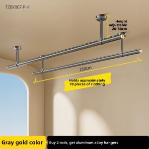 BIREN | Wall-mounted Aluminum Clothes Drying Rack