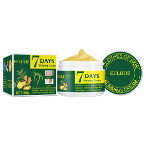 EELHOE SEVEN DAYS Ginger Slimming Cream Weight Loss Remove Waist Leg Cellulite Fat Burning Shaping Massage Cream Whitening Lift Body Care 7 Days Weight Loss Cream Ginger Dissolve Fat Abdominal Arms Legs Body Slimming Massage Firming Cream Men Women Fat