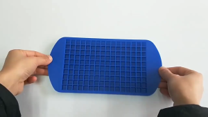 160grids Small Ice Cube Tray Food Grade Silicone Mold for DIY Cocktail Drinks Bar