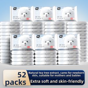 Botare l Moisturizing Portable Baby & Kids Soft Tissue 52 Packs