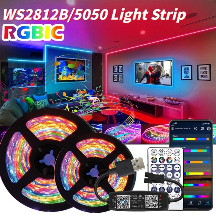 Dây Đèn led WS2812B ARGB ws2812 dài 5M 60Led/1m
