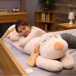 ตุ๊กตาหมา ตุ๊กตาหมอนข้าง หมอนตุ๊กตาสุนัข 60ซม. ของเล่นตุ๊กตา น่ารัก นุ่มนิ่ม ถอดและล้างทำความสะอาดได้