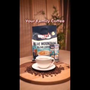 MEET U Blue Mountain Blend Coffee | Kopi Segera Pracampur Blue Mountain (10s x 16g) HALAL