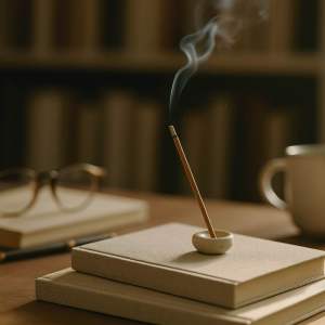 Njordis Ember Incense - Morrow Ash | Mellow coffee | Ember Warmth | Morning Stillness natural essential oil infused