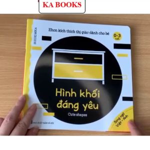 Sách - Bộ Ehon kích thích thị giác dành cho bé 0-3 tuổi (bìa cứng chống thấm nước)
