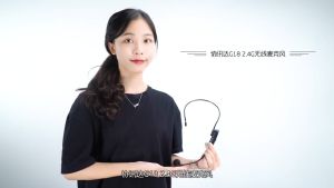 2 In 1 yang Dapat Diisi Ulang Mikrofon Penerima & Pemancar Nirkabel 2.4G Transmitter Jarak 50M Headset & Mikrofon amplifier microphone Audio Microphone Mikrofon Mic Nirkabel Headset Mikrofon Tanpa Kabel