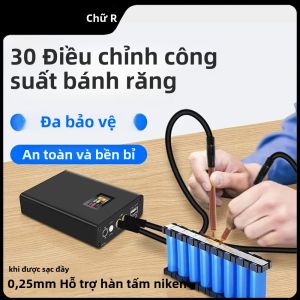 Máy Hàn Điểm Di Động 30 Tốc Độ Màn Hình Màu Kỹ Thuật Số Pin Li-ion 01-18650mm Để Sử Dụng Chuyên Nghiệp