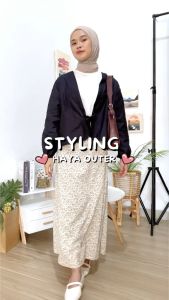 Ghanimi - Haya Outer / Outer Tangan Panjang / Outer