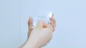 DeHUB Vacuum Pad ชั้นวางของติดผนังอเนกประสงค์ สำหรับห้องครัว และห้องน้ำ ไม่ต้องเจาะผนัง (Vacuum Pad Mini Basket 125)