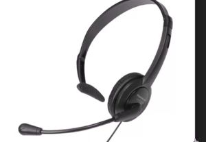 Original Panasonic Head Phone KX-TCA400 Headset HEAD PHONE Telephone Operator Keyphone System PABX Ready Stock