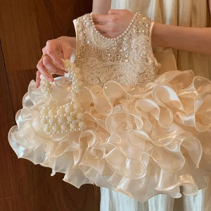 Spring New Fashionable French Style Girls Dress