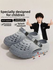 MIDANGDANG | Arch Support Odor Control Slip-Resistant Childrens Clog Sandals