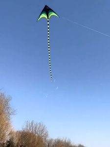 Long Tail Rainbow Kite with Kite String 100M Outdoor Sports 1.2M Huge String Children's Kite Toy
