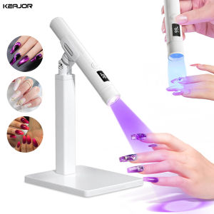 Đèn LED UV Làm Móng Chuyên Nghiệp Máy Sấy Móng Tay Di Động Có Giá Đỡ Đèn Chiếu Gel Làm Móng Điện Đèn Làm Móng Nghệ Thuật