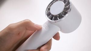 Pony 4000 mAh Ice compress fan cooling fan /USB handheld mini small fan/Astronaut Cold Compress Mini Fan/Air cooler