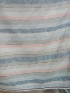 bahan/kain katun linen motif